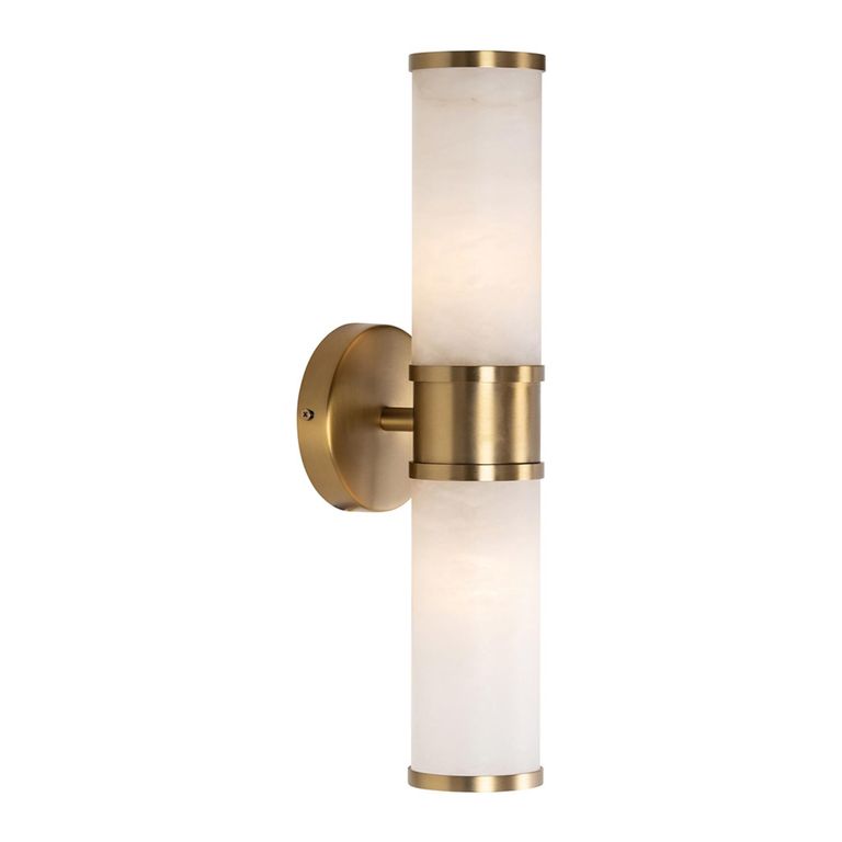 Charlize Brushed Gold Wall Lamp