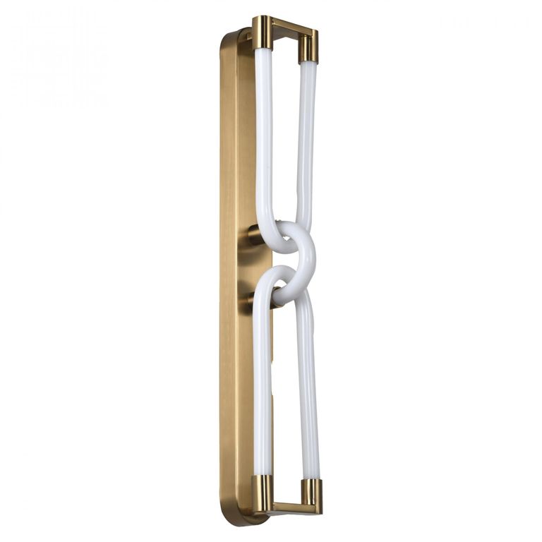 Lysa Brushed Gold Wall Lamp