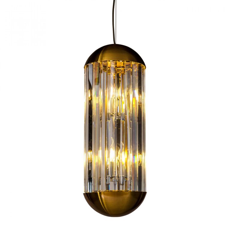 Sila Crystal Bronze Pendant Light
