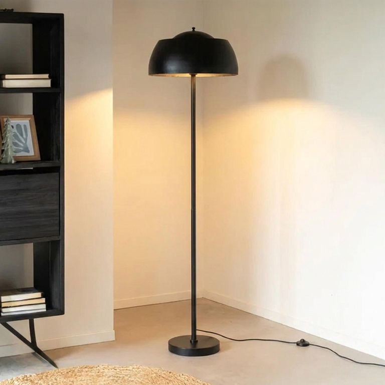 Brix Kyle Floor Lamp - Black - Metal