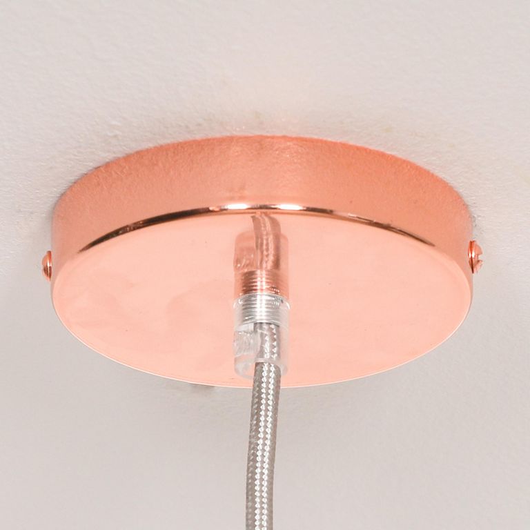 Fishermans Ceiling Light - Copper Metal