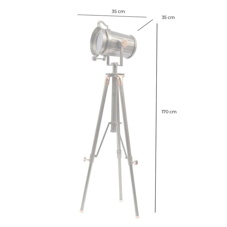 Charlie Tripod - Grey Metal