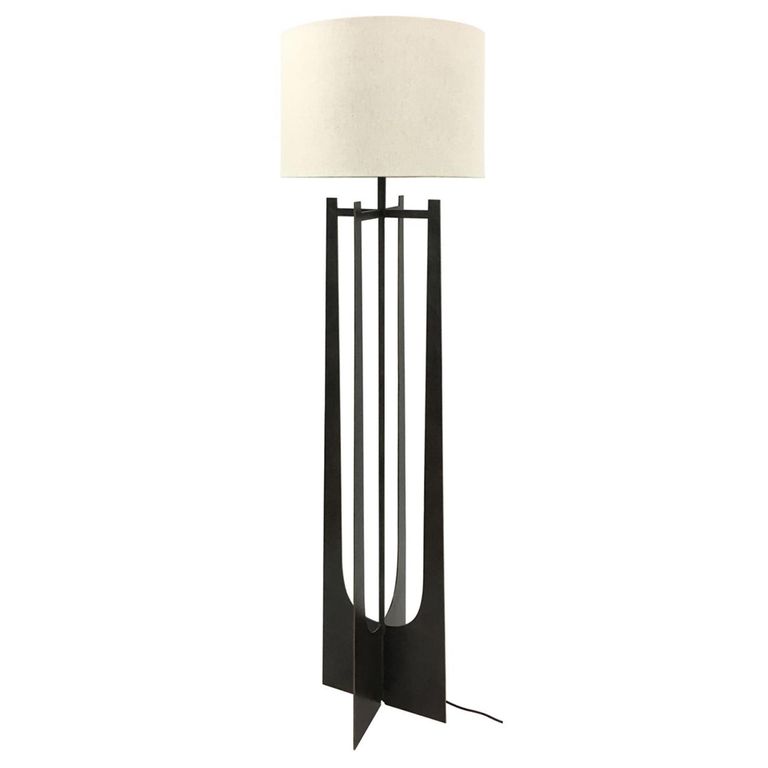 Glenthorpe Floor Lamp - Bronze Metal
