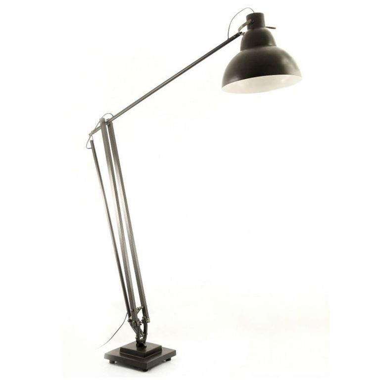 Jumbo Floor Lamp - Black Metal