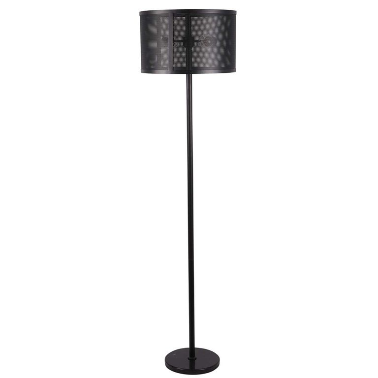 Storm Floor Lamp - Black Metal