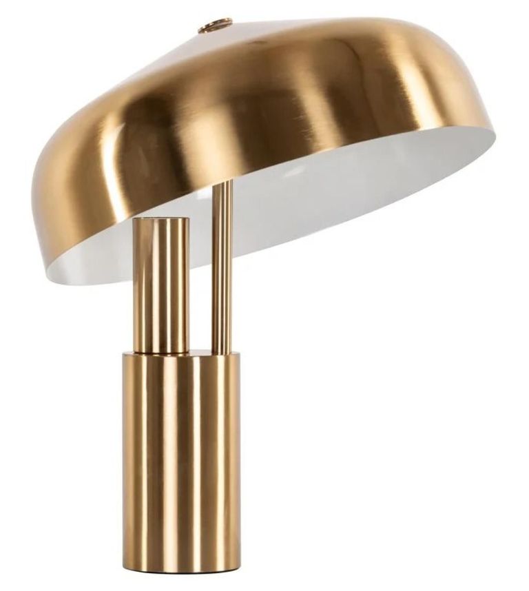 Linzy Brushed Gold Metal Table Lamp