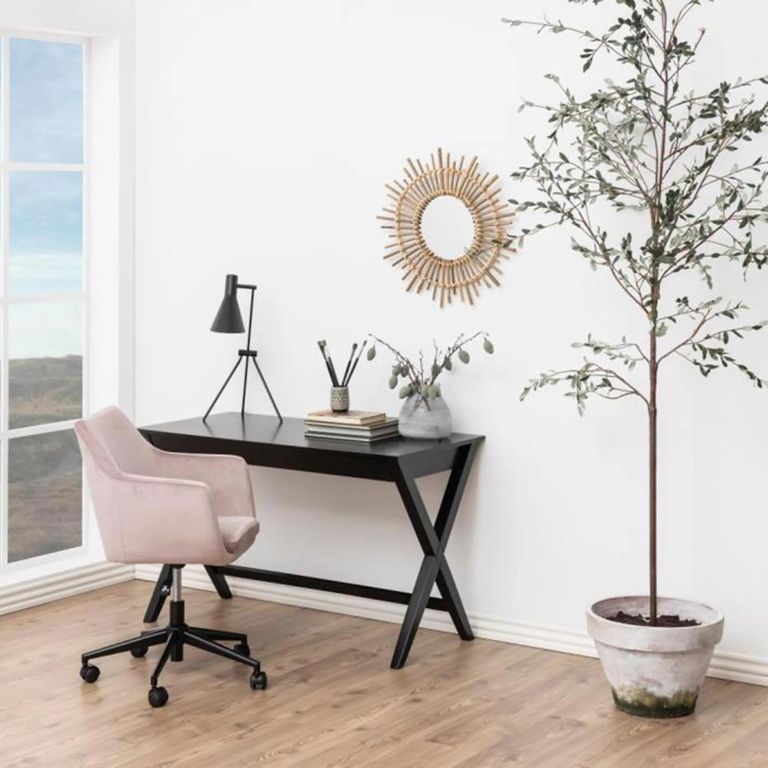 Writex Desk - 1 Drawer - Black Oak