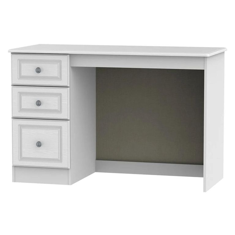 Pembroke Desk - 3 Drawer - White