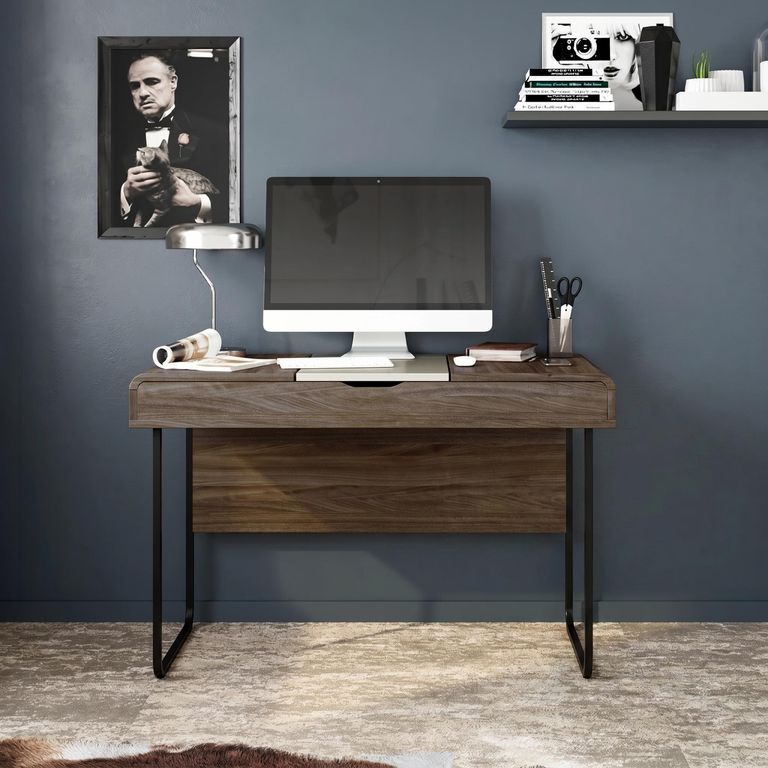 Dorset Home Office Desk - Walnut - AW3170