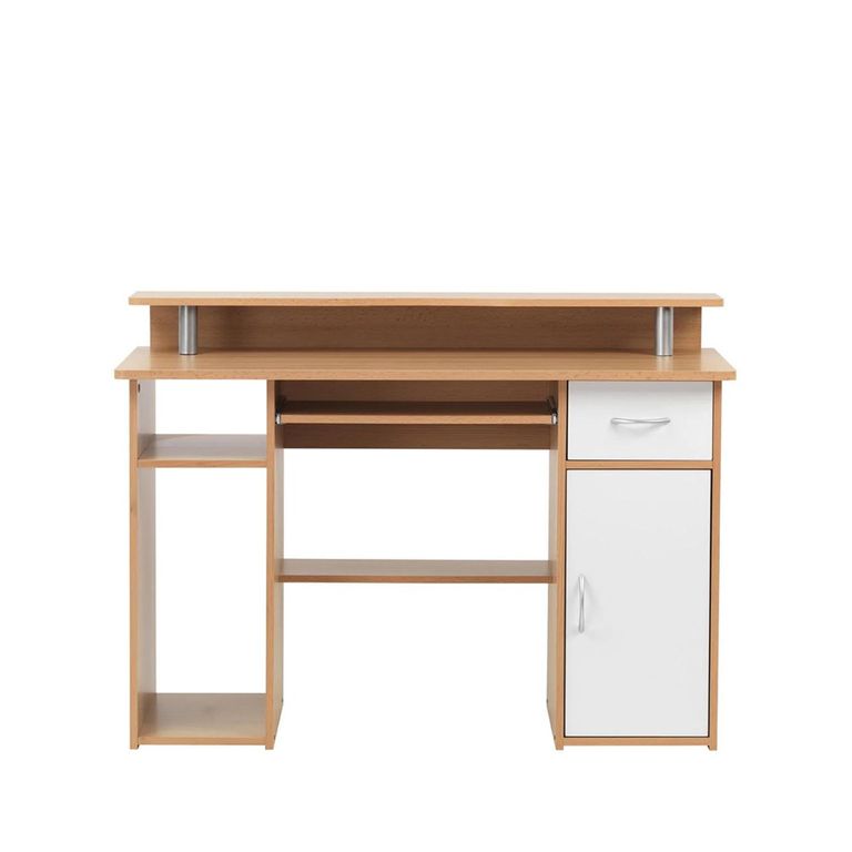 Albany Computer Desk - Beech - AW12362-BC