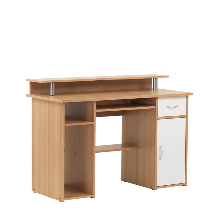 Albany Computer Desk - Beech - AW12362-BC