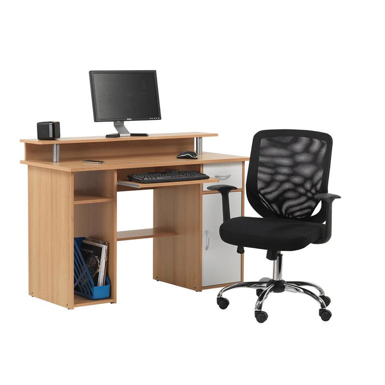 Albany Computer Desk - Beech - AW12362-BC