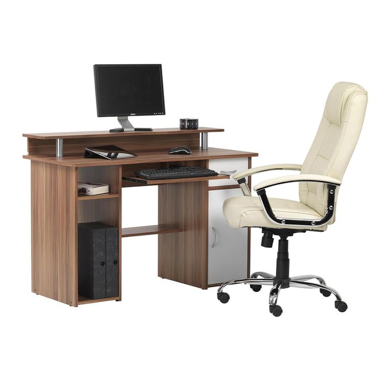 Albany Computer Desk - Walnut - AW12362-W