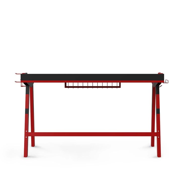 Fuego Gaming Desk - Red & Black - AW9230