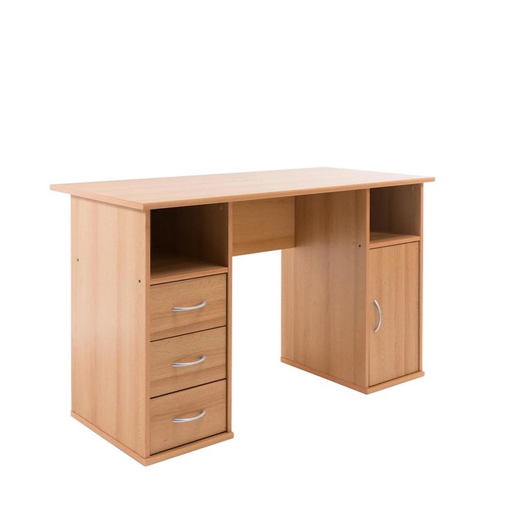 Maryland Computer Desk - Beech - AW12010