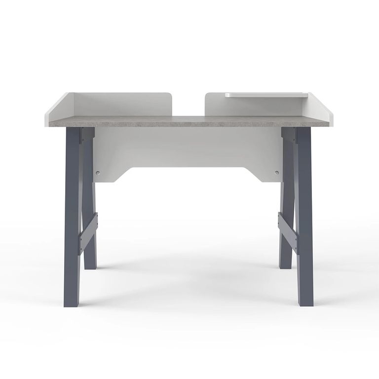 Truro Desk - Grey & Marble Effect - AW3190
