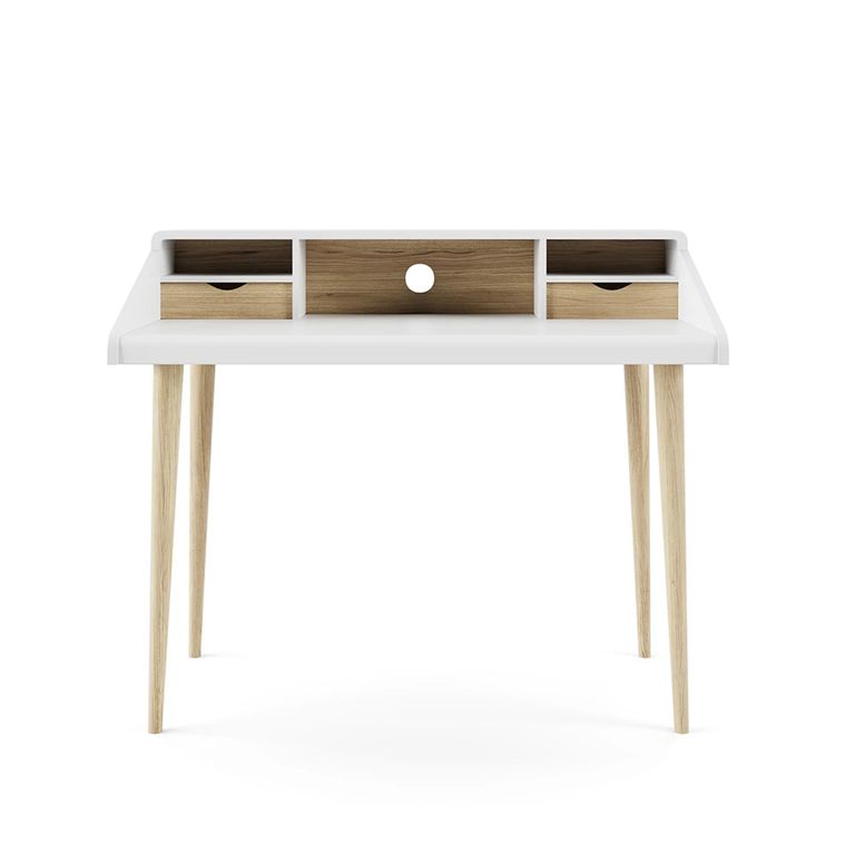 Yeovil Study Desk - White - AW3180
