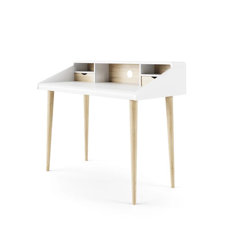 Yeovil Study Desk - White - AW3180