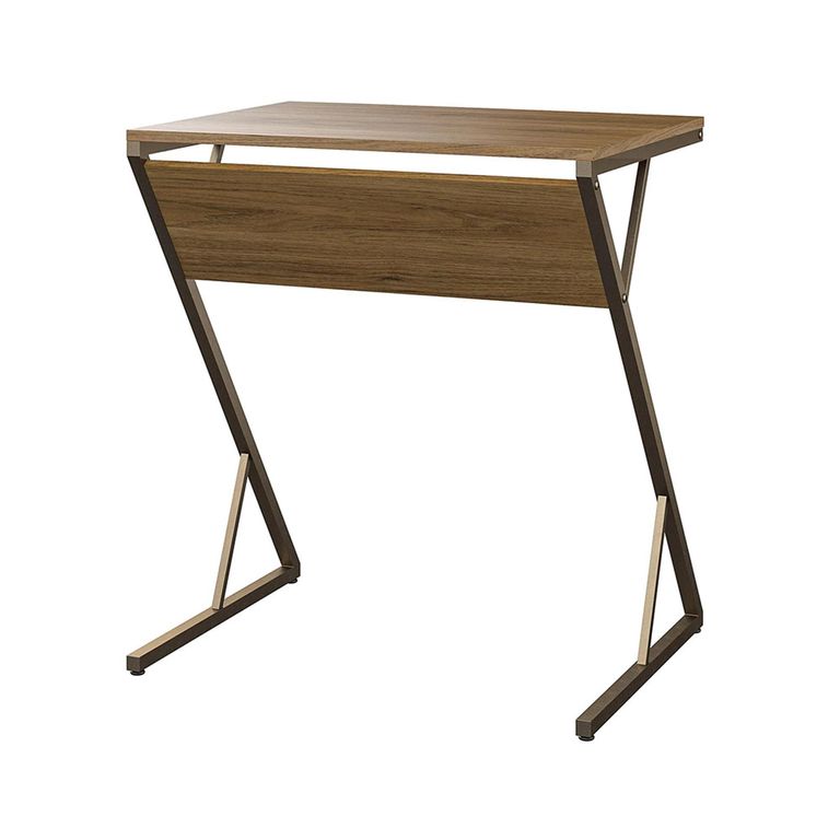 Novogratz Regal Accent Table - Walnut - 3076905COMNUK