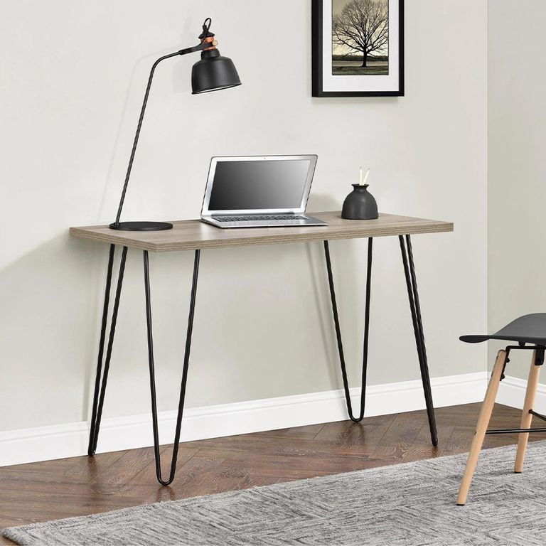 Owen Retro Desk - Rustic Oak - 9327333COMUK
