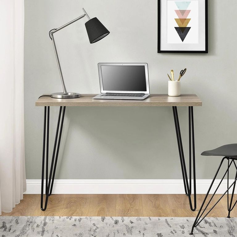 Owen Retro Desk - Rustic Oak - 9327333COMUK