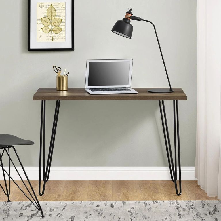 Owen Retro Desk - Walnut - 9851396COMUK