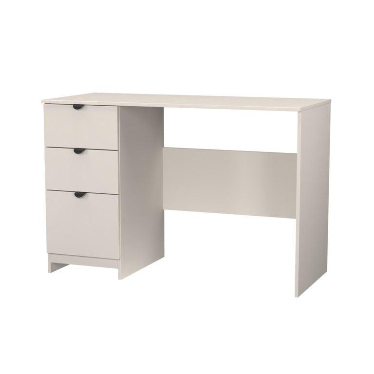 Bora Desk - 3 Drawer - Open Shelf - Kashmir Matt
