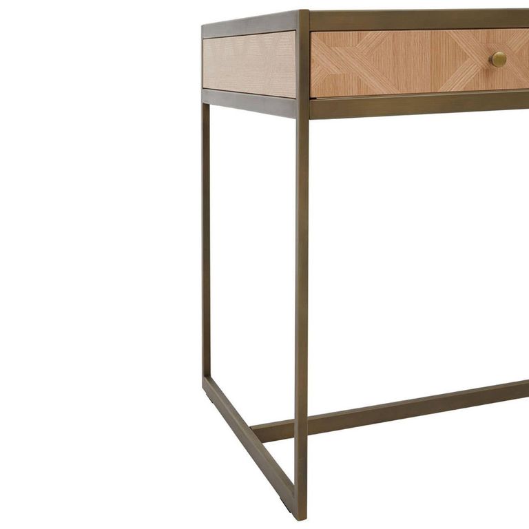 Grenoble Desk - 2 Drawer - Oak