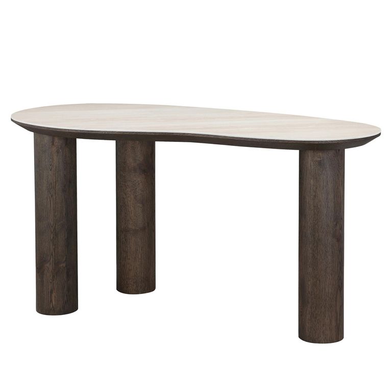 Ritz Beige Ceramic Top Writing Desk