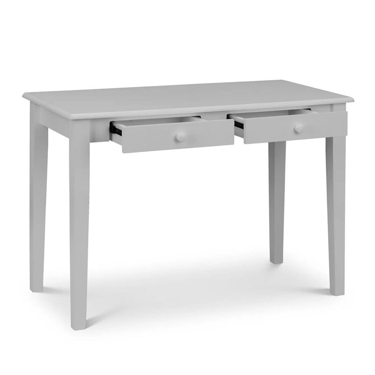 Carrington Desk - 2 Drawer - Grey - Wood
