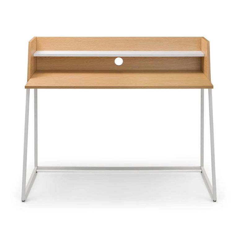 Palmer Desk - White - Oak Effect