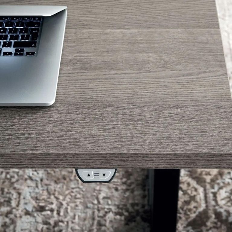 Tivoli Left Desk - Grey Wood