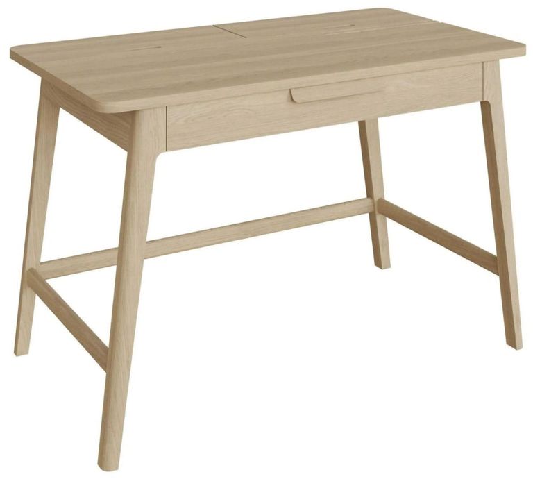 Clearance - Carlton Andersson Desk Table - 1 Drawer - Oak - FSS15464