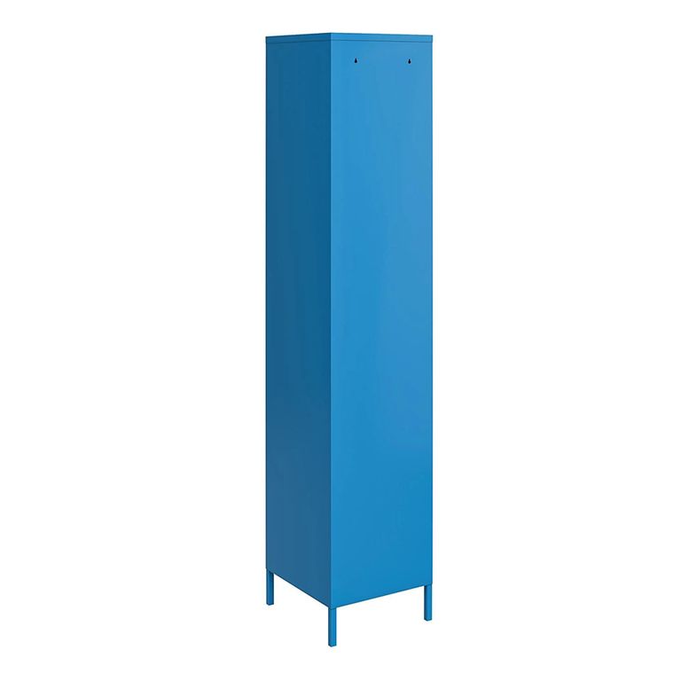 Novogratz Cache Tall Locker Storage Cabinet - Blue - 5244810COMNUK