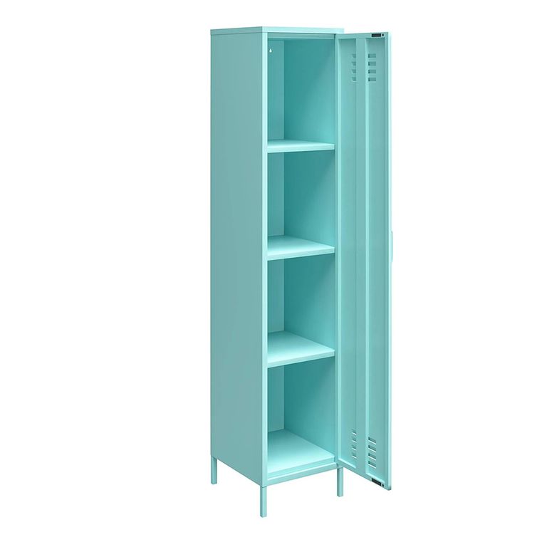 Novogratz Cache Tall Locker Storage Cabinet - Mint - 5244811COMNUK
