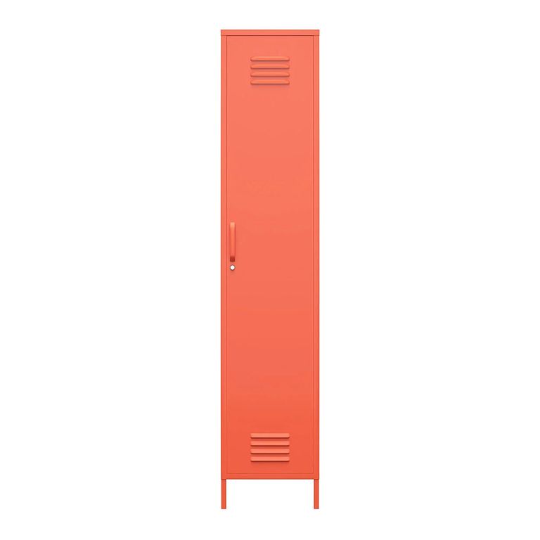 Novogratz Cache Tall Locker Storage Cabinet - Orange - 5244813COMNUK