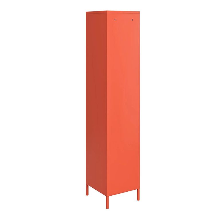 Novogratz Cache Tall Locker Storage Cabinet - Orange - 5244813COMNUK