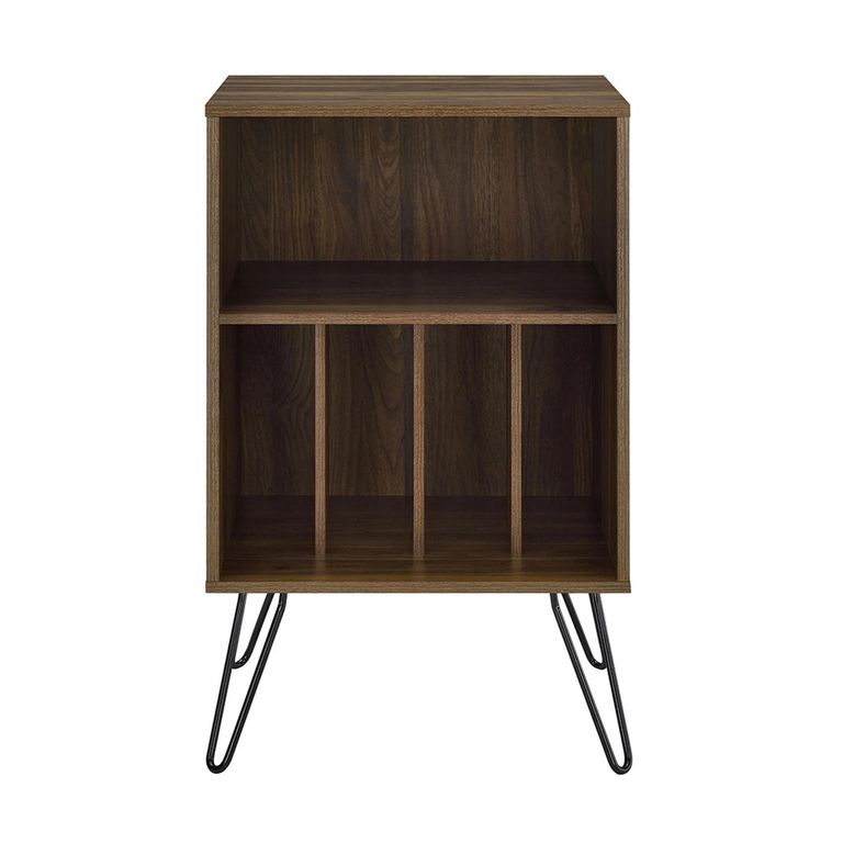Novogratz Concord Turntable Stand - Walnut - 1324222COMUK