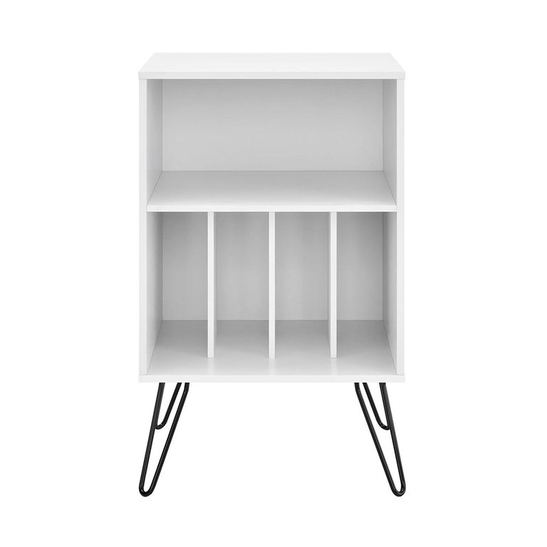 Novogratz Concord Turntable Stand - White - 1324015COMUK