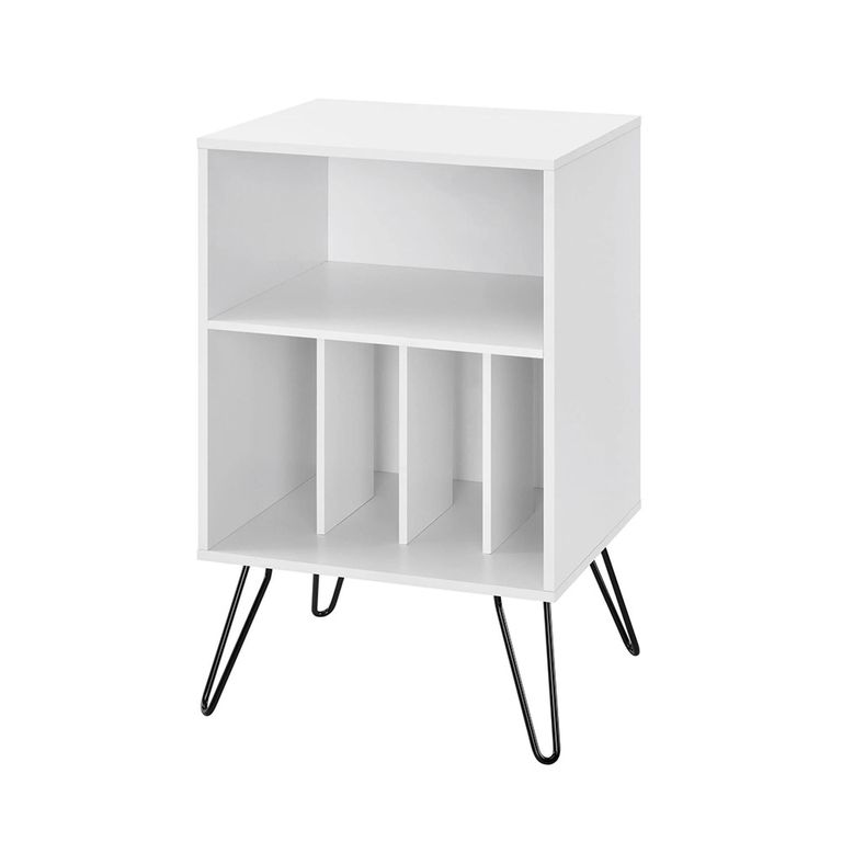 Novogratz Concord Turntable Stand - White - 1324015COMUK