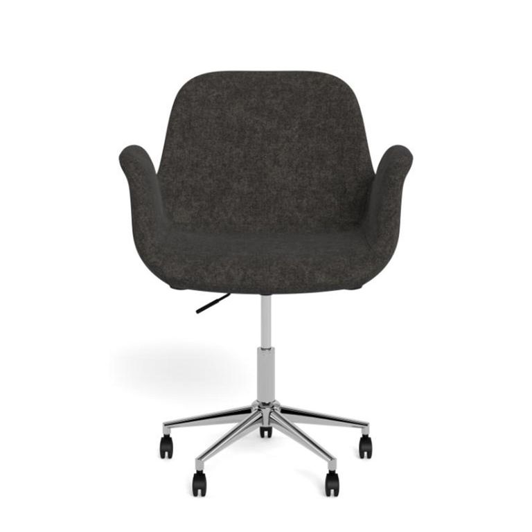 Beth Office Chair - Dark Grey Fabric