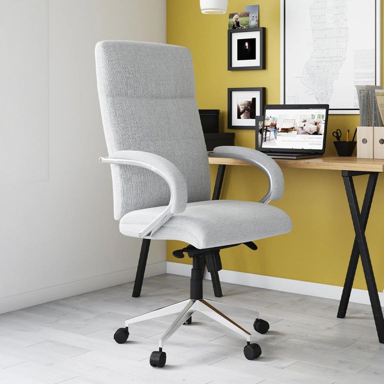 Bedford Fabric Office Chair - Grey - AOC1580GRY