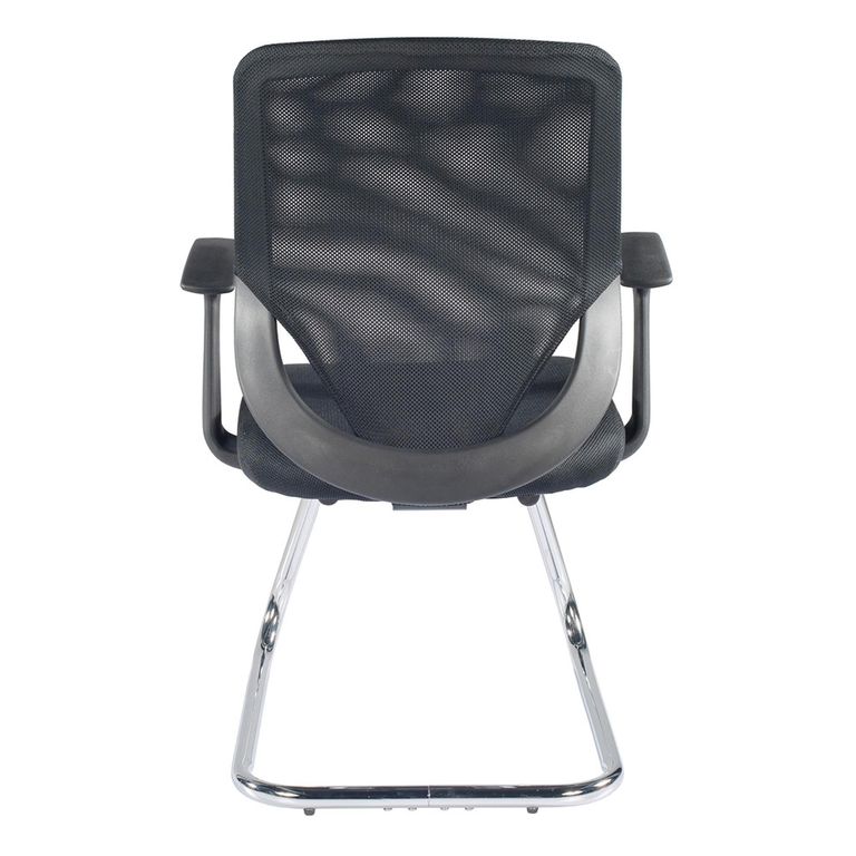Atlanta Mesh Back Visitor Chair - Black - AOC9201-V-BLK
