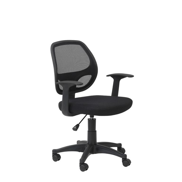 Davis Operator Chair - Black - AOC9118-M-BK