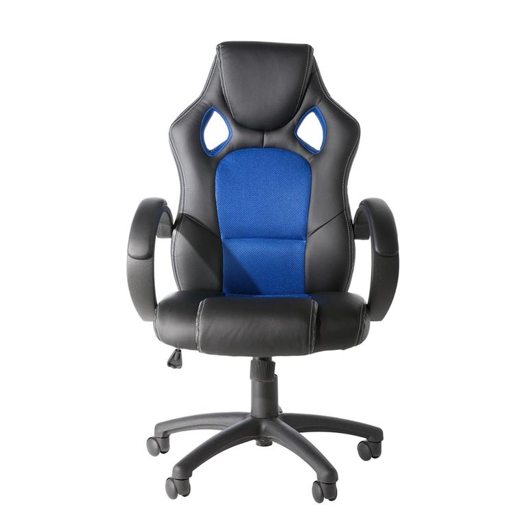 Daytona Gaming Executive Chair - Leather - Blue - AOC5006BLU