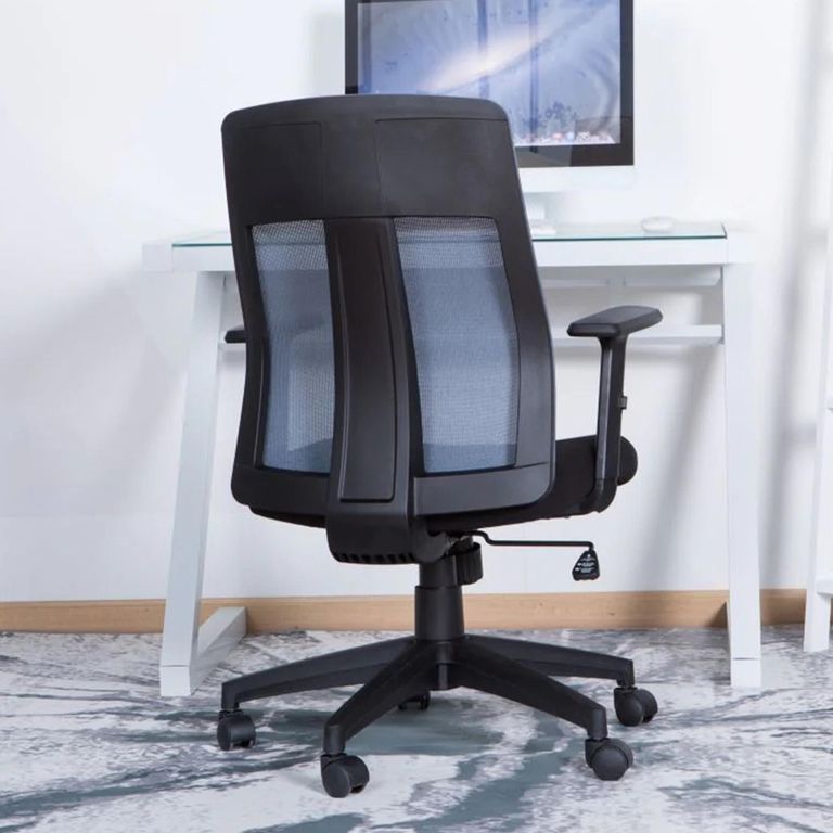 Laguna Mesh Operator Chair - Grey with Arms - AOC1705GRY