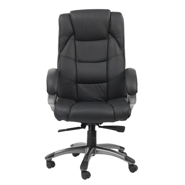 Northland Leather Executive Office Chair - Black - AOC6332-L-BK