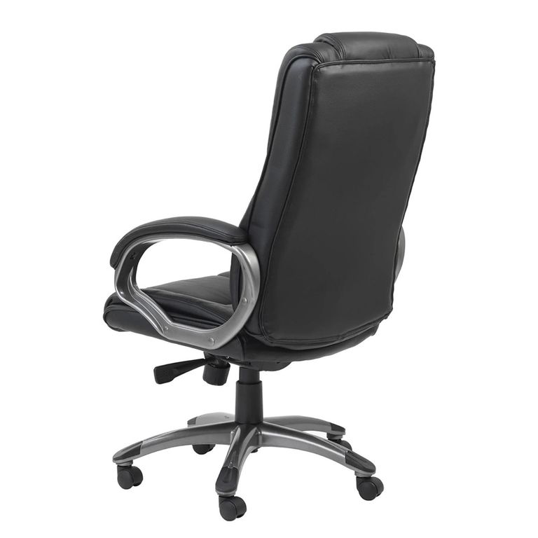 Northland Leather Executive Office Chair - Black - AOC6332-L-BK