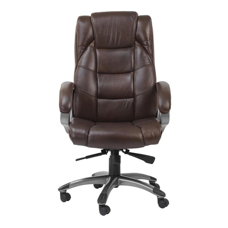 Northland Leather Executive Office Chair - Brown - AOC6332-L-BRN