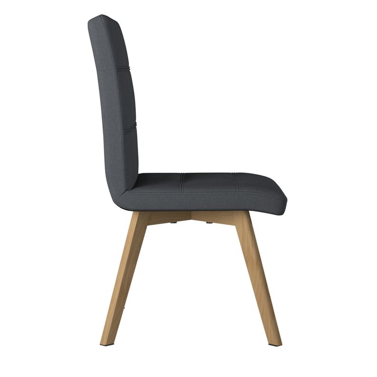 Orlando Fabric Office Chair - Grey - AOC1735GRY